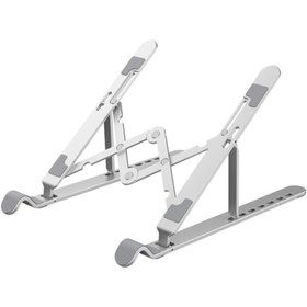 Resim Orico 7 Seviyeli Ayarlanabilir Alüminyum Dizüstü Bilgisayar Laptop Standı, Gümüş, Pfb-a2 