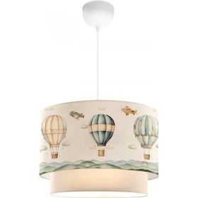 Resim Homing Sıcak Hava Balon Görselli Çocuk Odası Sarkıt 241678 