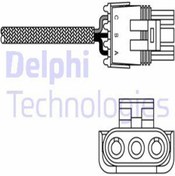 Resim Delphi Es10990-12b1 Oksijen Sensoru ( Opel : Astra F 2.0 7700870318 90499267 Es1099012b1 (wa549136) Uyumlu 