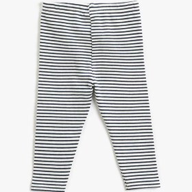 Resim Kız Bebek Basic Ribanalı Tayt Beli Lastikli 