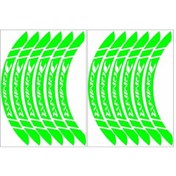 Resim Florasan Yeşil Dominar Uyumlu Geniş Jant Şeridi 