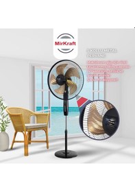 Resim Mirkraft Fs-m5018 18'' Dc Motor 5 Metal Kanatlı Ayaklı Vantilatör 