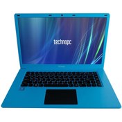 Resim Technopc Tı15N33 N3350E 4Gb Ram 128Gb +240Gb Ssd Freedos Mavi 15.6\ Notebook 