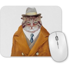 Resim Baskı Dükkanı Sisman Süslü Cats Kedi Mouse Pad 