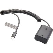 Resim Suntek Sahte Pil Kamera Güç Kablosu Usb C - Np Fz100 Sony A9 1m 