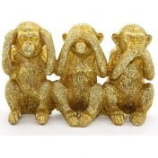 Resim HERŞEYBURDAMODA Polyester 3 Maymun 019-804 