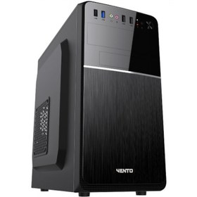 Resim Vento TML0117 300W Peak Standart Micro Tower Bilgisayar Kasası Siyah 