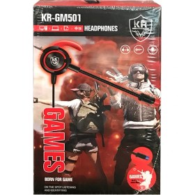 Resim Karler KR-GM501 Mikrofonlu Kulak İçi Oyuncu Kulaklığı 