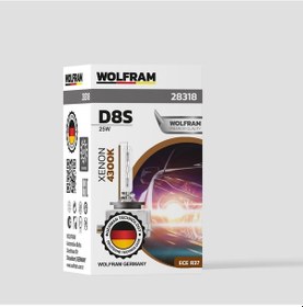 Resim D8s Xenon Ampul Standart Işık 12v 25w - Wolfram 28318 