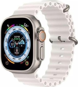 Resim Gs8 Plus Ultra Watch 8 Akıllı Saat Nfc Gps Kablosuz Şarj Arama Konuşma Bildirim Alma İos Ve Android 