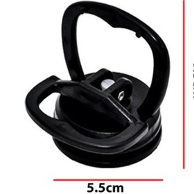 Resim TEKNO İSTANBUL Araç Göçük Giderici Mini Vantuz Siyah 