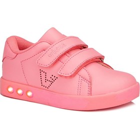 Resim Vicco Oyo Işıklı Kız Bebe Pembe Sneaker 