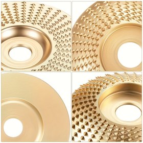 Resim 1/3 Adet Açılı Taşlama Seti, Ahşap Oyma Kiti – Süper Aşınma Direncine Sahip Metal Malzeme, Çoğu Taşlamayla Uyumlu – 3 Parça Set: Kaba Zımparalama, İnce Cilalama ve Kenar Kesme ile Ahşap Şekillendirme & Gravür Diskleri 