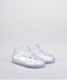 Resim İgor Star Glitter Kız Çocuk Sandalet S10265-209 - Simli Beyaz 