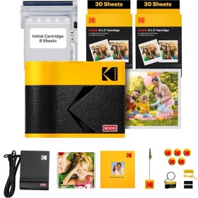 Resim Mena Rise Mini 3 Era - Anında Baskı Fotoğraf Yazıcısı 8x8 cm Boyutunda Baskı, 4pass Baskı Teknolojisi, 68 Adet Baskı Kağıdı, Aksesuar Paketi 