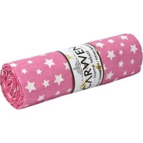 Resim Tek Kişilik Ranforce Pamuk Kumaş Lastikli Çarşaf Seti 100x200 Kırmızı Renk 