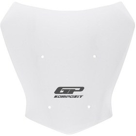 Resim GP Kompozit Yamaha MT-07 2018-2020 Uyumlu Spor Ön Cam Şeffaf 30 cm 