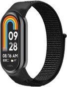 Resim Yıldızan Mi Band 9 Hasırlı için Kordon Woven Sport Loop Siyah 1032194 