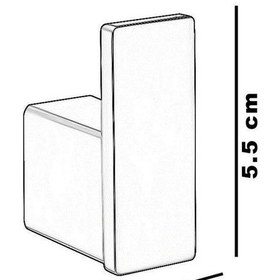 Resim Fontana Tekli Bornoz Askılık Mat Siyah Fj-10501 Mat Siyah 
