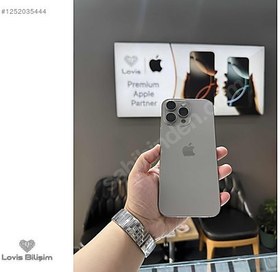 Resim Apple iPhone 16 Pro Max İkinci El TR | 512 GB | Natürel Titanyum 