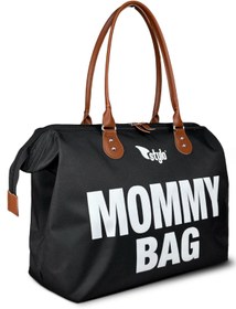 Resim Stylo Mommy Bag Anne Bebek Bakım Çantası - Siyah - Siyah / Standart 