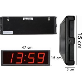 Resim Loyka STN-104 Işıklı Termometre Saat (Sıcaklık+Nem+Saat) 