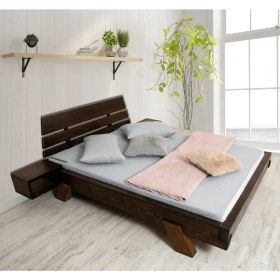 Resim Morente Home Nordic Ahşap Karyola 
