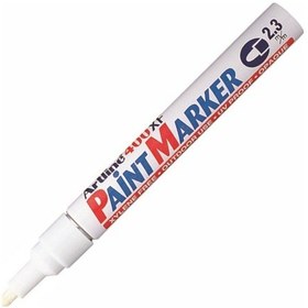 Resim Artline Ex-400Xf Beyaz Yuvarlak Marker Kalem 2.3 Mm 
