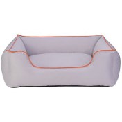 Resim Pet Comfort Alpha Açık Gri Köpek Yatağı L 105x85cm 