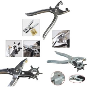 Resim Beren Boutiqat 2'li Kolay Kemer Deri Delik Açma Delme Aleti Delici Pensesi Delgeç Seti 