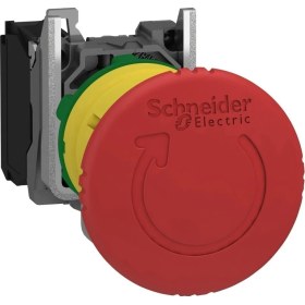 Resim Electric XB4BS8442 Acil Stop Butonu Emergency Stop 1NK Metal 