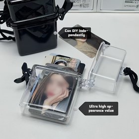 Resim Ins Idol Kart Saklama Kutusu Dekoratif Su Geçirmez Fotoğraf Tutucu 