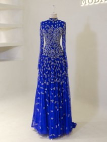 Resim Couture Dakarai Tesettür Abiye - Siyah / 44 