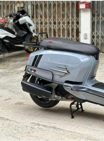 Resim Lambretta V 50-125-200 Arka Yan Koruma Demiri Siyah / Friendship 