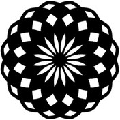 Resim Genel Markalar Çiçek Deseni Oto Motor Laptop Duvar Folyo Sticker (Tip 15) 25x25 Cm 