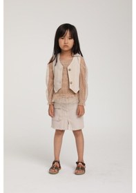Resim Xo Kids Kız Çocuk Etek 1-4 Yaş 2537 Gri 