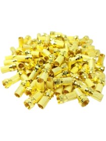 Resim Herz RG6U6 Gold F Konnektör 100'LÜ 