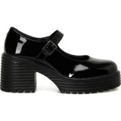 Resim Butigo 24K-521 5pr Siyah Kadın Oxford Ayakkabı 