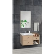 Resim Rovalli Moon Banyo Dolabı Seti 
