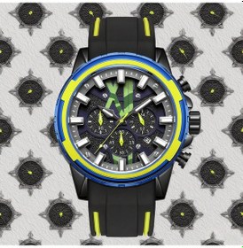 Resim Yifomall Megır 2133 Erkek Spor Kol Saati - Kuvars Cam, 3atm Su Geçirmez, Gündüz/gece Görünür, Zamanlayıcı Ve Takvim Özellikli Silikon Kordonlu Multifonksiyonluklu Model Siyah - Beyaz 