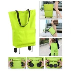 Resim Katlanabilir Pazar Arabası 