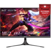 Resim GameBooster GB-2516FF 24.5″ 0.2 ms Full HD 165 Hz Oyuncu Monitörü Advanced Tn Panel Fhd Freesync, G-Sync 1xhdmı 1xdp Gaming Monitör 