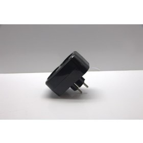 Resim Mutlusan İkili Golyat Fiş Priz Siyah 