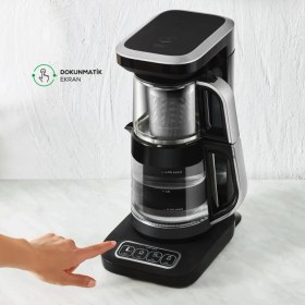 Resim Karaca Wifi Connect 4 in 1 (Çay Demleme, Filtre Kahve, Mama Suyu, Sıcak Su) Konuşan Otomatik Demleme Makinesi 2500W 