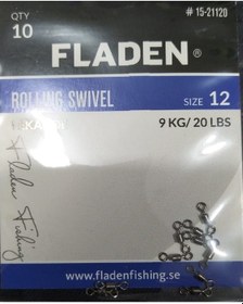 Resim Fladen - Fırdöndü-Rollıng Swıvel-6-8-10-12-Paket 