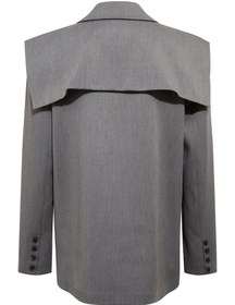 Resim Omu Gri Blazer - XS 