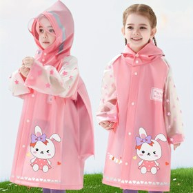 Resim 1 adet Sevimli Bebek Markalı Çocuklar için Açık Hava Gömlek, Mavi Pembe Sarı Seçenekleri, Erkekler ve Kızlar, Gençler Hayvan Yarış Desenli, Sırt Çantası İçin Uygun, Hafif, Dört Mevsim Giyim, Açık Hava Kullanımı İçin Uygun, 1 adet 