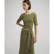 Resim İpekyol Belden Bağlamalı Kadın Dar Kesim Triko IS1250050122 (IS1250050122) 