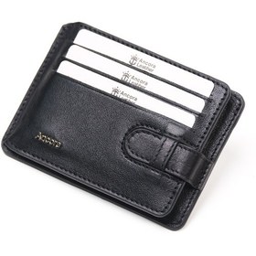 Resim Ancora Leather Hakiki Deri-Minimal Tasarım Kartlık-26205 