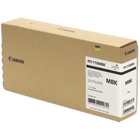 Resim Canon PFI-710MBK Matte Black Mat Siyah Plotter Kartuş 